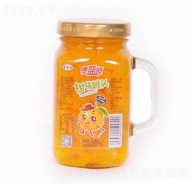 德盛恒柑橘罐頭罐裝560克