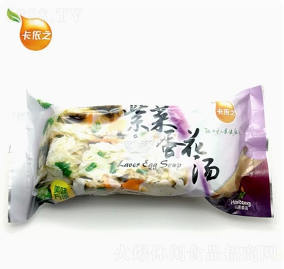 卡依之紫菜蛋花湯8g×20包健康營養芙蓉鮮蔬湯速食湯條裝