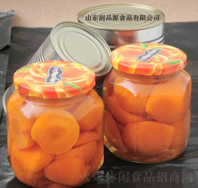 潤品源水果罐頭罐頭杏休閑食品