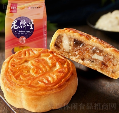 老鼎豐東北月餅哈爾濱老式糕點健康零食川酥月餅