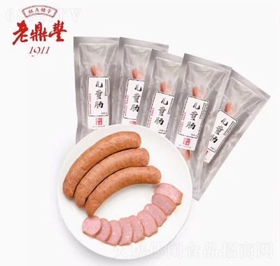老鼎豐哈爾濱兒童紅腸東北特產瘦肉香腸豬肉腸熟食豬肉脯